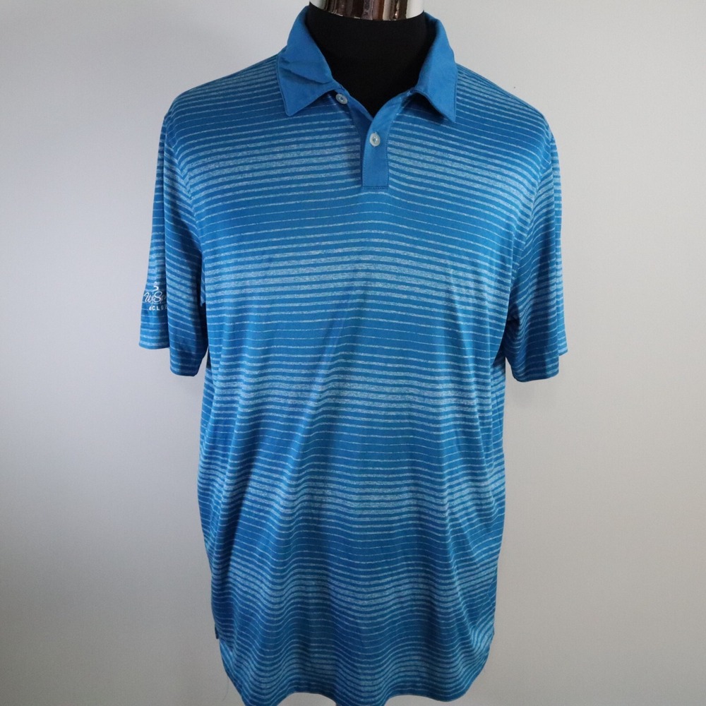 Nike Golf Polo Shirt Large Mens Dri-Fit Tour Performance Whispering Springs Club